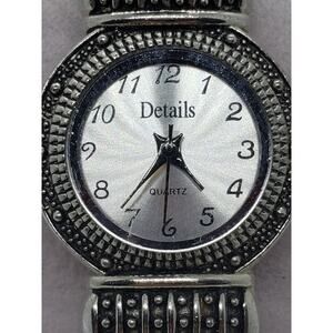 Details women's decorative dress watch, DTL4198. Bangle style band